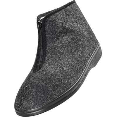 APREGGIO Pantoufles Homme Hiver – Chaussons Chauds et Confortables en Laine et Feutre – 46 - Publicité APREGGIO Pantoufles Homme Hiver – Chaussons Chauds et Confortables en Laine et Feutre – 46 - Publicité