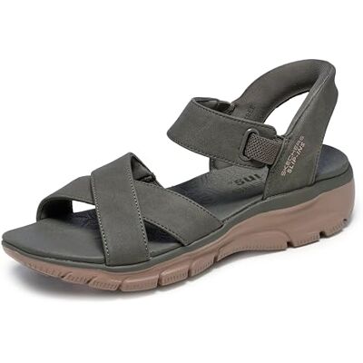 Skechers Femmes Easy Going Somewhere Sunny, vert olive, 41 EU - Publicité Skechers Femmes Easy Going Somewhere Sunny, vert olive, 41 EU - Publicité