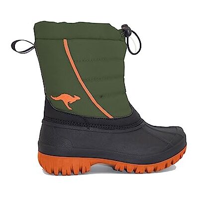 KangaROOS K-Ben Botte de Neige, Flamme Olive, 29 EU - Publicité KangaROOS K-Ben Botte de Neige, Flamme Olive, 29 EU - Publicité