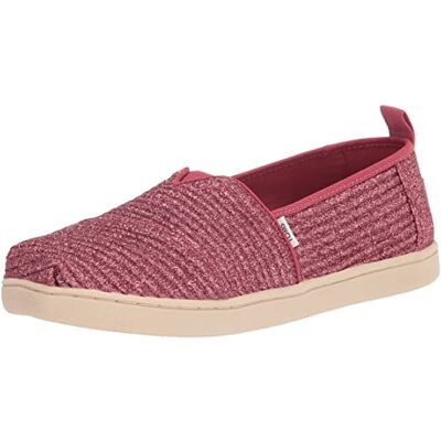 TOMS Fille Alpargata Mocassin, Rose, 34 EU - Publicité TOMS Fille Alpargata Mocassin, Rose, 34 EU - Publicité