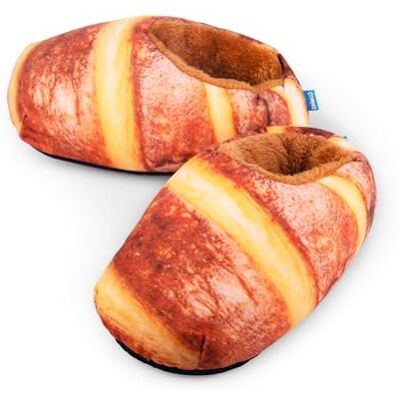 Coddies Mocassins Chaussons en forme de pain, chaussons fantaisie confortables, parfaits pour les cadeaux hommes, femmes et enfants, marron, 35.5/40.5 EU - Publicité Coddies Mocassins Chaussons en forme de pain, chaussons fantaisie confortables, parfaits pour les cadeaux hommes, femmes et enfants, marron, 35.5/40.5 EU - Publicité