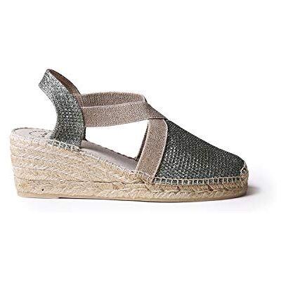 TONI PONS Espadrille pour Femme en Tissu de Coton Triton Kaki, 38 EU - Publicité TONI PONS Espadrille pour Femme en Tissu de Coton Triton Kaki, 38 EU - Publicité