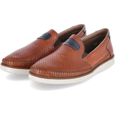 Rieker Homme B2356 Mocassin, Marron, 40 EU - Publicité Rieker Homme B2356 Mocassin, Marron, 40 EU - Publicité