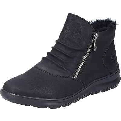 Rieker Damen Kurzstiefel Schwarz GR. 40 - Publicité Rieker Damen Kurzstiefel Schwarz GR. 40 - Publicité