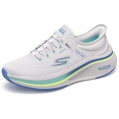 Skechers Go Run Elevate 2.0 Banyan Baskets à Enfiler Mains Libres pour Femme, Gris/Bleu, 39 EU - Publicité Skechers Go Run Elevate 2.0 Banyan Baskets à Enfiler Mains Libres pour Femme, Gris/Bleu, 39 EU - Publicité