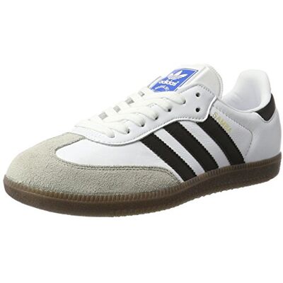 Adidas Samba OG, Chaussures de Gymnastique Homme, Blanc Cassé (FTWR White/Core Black/Clear Granite), 42 EU - Publicité Adidas Samba OG, Chaussures de Gymnastique Homme, Blanc Cassé (FTWR White/Core Black/Clear Granite), 42 EU - Publicité