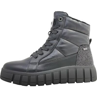 TOM TAILOR Femme Botte Tendance, Noir, 41 EU - Publicité TOM TAILOR Femme Botte Tendance, Noir, 41 EU - Publicité