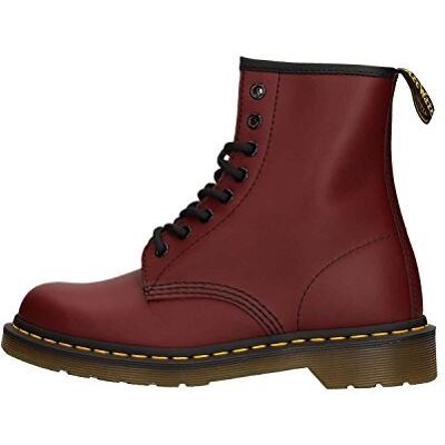 Dr. Martens 8 œillets, Rangers Femme, Rouge Rouge Cerise 001, 37 EU - Publicité Dr. Martens 8 œillets, Rangers Femme, Rouge Rouge Cerise 001, 37 EU - Publicité