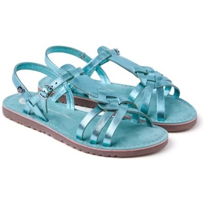 GIOSEPPO Bearsden Sangle en T, bleu turquoise, 38 EU - Publicité GIOSEPPO Bearsden Sangle en T, bleu turquoise, 38 EU - Publicité