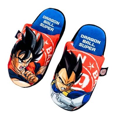 Dragon Ball Z Pantoufles de Maison Goku Chaussons Semelle Antidérapante Cadeau Garçons Taille EU 28/29 - Publicité Dragon Ball Z Pantoufles de Maison Goku Chaussons Semelle Antidérapante Cadeau Garçons Taille EU 28/29 - Publicité