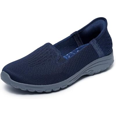 Skechers Baskets légères Reggae Fest 2.0 pour Femme, Maille Marine, 35 EU - Publicité Skechers Baskets légères Reggae Fest 2.0 pour Femme, Maille Marine, 35 EU - Publicité