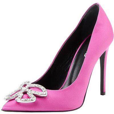 Pinko Coraline Decollete Satin, Chaussures Femme, N17 Betterave Ch, 38 EU - Publicité Pinko Coraline Decollete Satin, Chaussures Femme, N17 Betterave Ch, 38 EU - Publicité