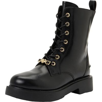 Love Moschino Bottines Femme Noir 40 EU - Publicité Love Moschino Bottines Femme Noir 40 EU - Publicité