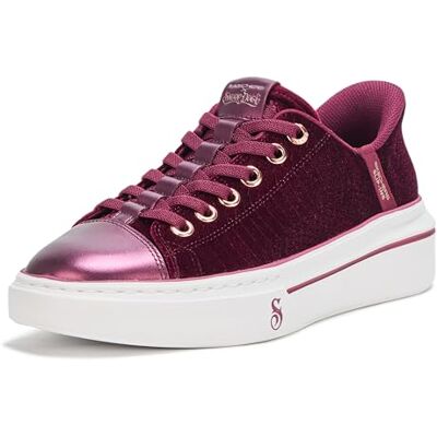 Skechers Femme Snoop One Chaussures à enfiler sans lacets en velours Snoop Hands Free, bordeaux, 8 - Publicité Skechers Femme Snoop One Chaussures à enfiler sans lacets en velours Snoop Hands Free, bordeaux, 8 - Publicité