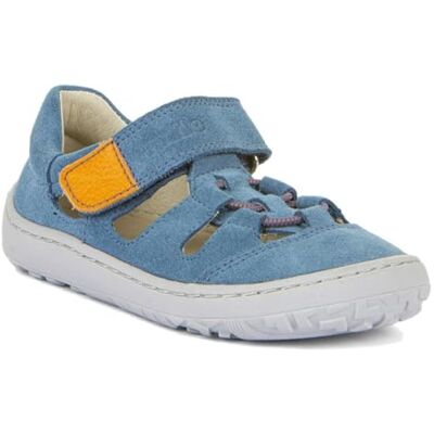 Froddo Sandales élastiques Largeur M Pieds nus Rouge, denim, 26 EU - Publicité Froddo Sandales élastiques Largeur M Pieds nus Rouge, denim, 26 EU - Publicité