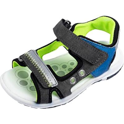 Chicco Sandales Enfant à Double Scratch, Multicolore 7, 25 EU - Publicité Chicco Sandales Enfant à Double Scratch, Multicolore 7, 25 EU - Publicité
