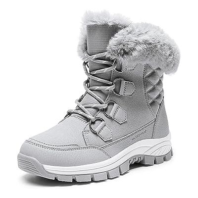 DREAM PAIRS Bottes de Neige pour Femmes Chaudes Bottes de Hiver Confortable avec Tige Imperméable,Size 36,Gris Clair,SDSB2305W-E - Publicité DREAM PAIRS Bottes de Neige pour Femmes Chaudes Bottes de Hiver Confortable avec Tige Imperméable,Size 36,Gris Clair,SDSB2305W-E - Publicité