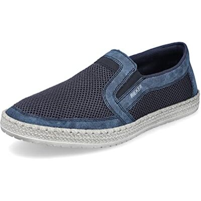 Rieker Homme B5264 Mocassin, Bleu 14, 43 EU - Publicité Rieker Homme B5264 Mocassin, Bleu 14, 43 EU - Publicité