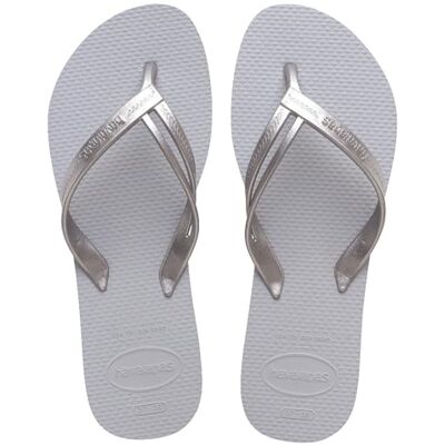 Havaianas Elegance, Tongs Élégantes, Durables et Confortables, avec Lanières Élégantes et Semelle Antidérapante, Femme - Publicité Havaianas Elegance, Tongs Élégantes, Durables et Confortables, avec Lanières Élégantes et Semelle Antidérapante, Femme - Publicité