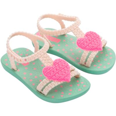 Ipanema My First Baby, Sandales unisexes pour enfants, Multicolore (Green Beige Pink), 21 EU - Publicité Ipanema My First Baby, Sandales unisexes pour enfants, Multicolore (Green Beige Pink), 21 EU - Publicité