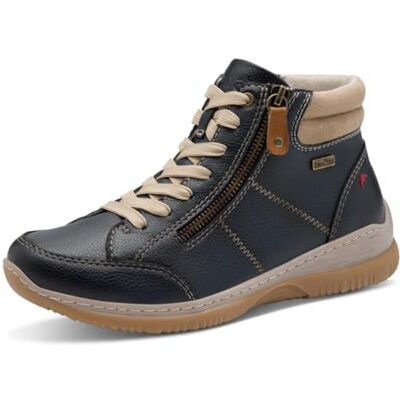 Jana Bottines Hiver Femme à Lacets doublées Plateformes Largeur H Large - Publicité Jana Bottines Hiver Femme à Lacets doublées Plateformes Largeur H Large - Publicité
