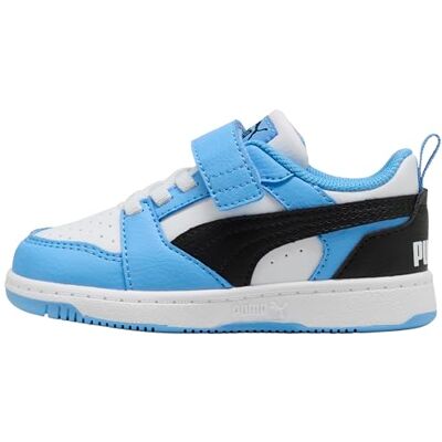 Baskets Unisexe Baby Rebound V6 LO AC+ INF, Bleu Clair, Noir et Blanc, Pointure 42, Team Light Blue Puma Black Puma White, 26 EU - Publicité Baskets Unisexe Baby Rebound V6 LO AC+ INF, Bleu Clair, Noir et Blanc, Pointure 42, Team Light Blue Puma Black Puma White, 26 EU - Publicité