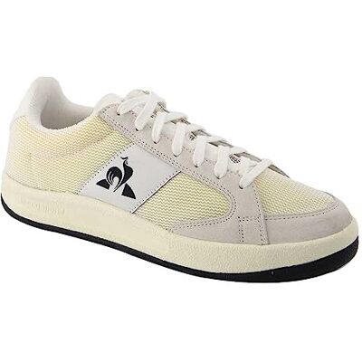 Le Coq Sportif Mixte Ashe Team Optical White/Black Basket, Blanc/Noir, 44 EU - Publicité Le Coq Sportif Mixte Ashe Team Optical White/Black Basket, Blanc/Noir, 44 EU - Publicité