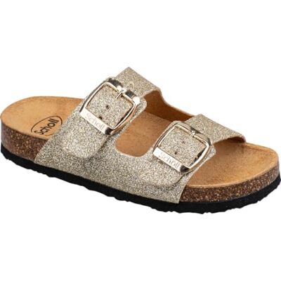 Scholl ALEX Sparkling Synthetic Gold - Publicité Scholl ALEX Sparkling Synthetic Gold - Publicité