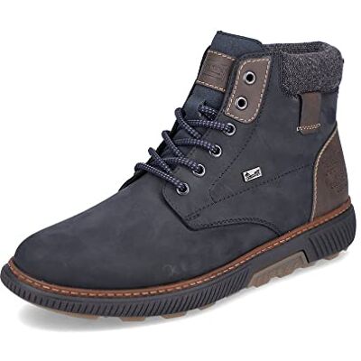 Rieker Homme Bottines B3343, Monsieur Bottines à Lacets,Semelle intérieure Amovible,Hydrofuge,riekerTEX,Chukka Boot,Bleu (Blau Kombi / 15),41 EU / 7.5 UK - Publicité Rieker Homme Bottines B3343, Monsieur Bottines à Lacets,Semelle intérieure Amovible,Hydrofuge,riekerTEX,Chukka Boot,Bleu (Blau Kombi / 15),41 EU / 7.5 UK - Publicité