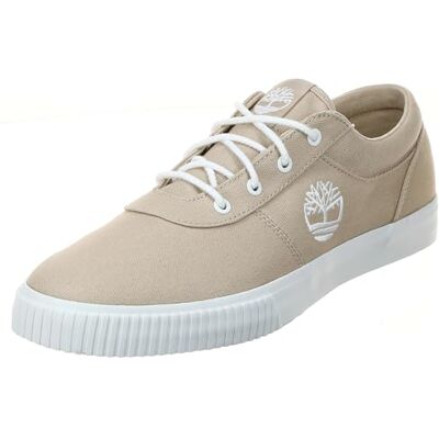 Timberland Low Lace Up Sneaker, Baskets pour Homme, Lt Beige Canvas, 41 EU, Toile Beige (Lt Bei Canvas), 41 EU - Publicité Timberland Low Lace Up Sneaker, Baskets pour Homme, Lt Beige Canvas, 41 EU, Toile Beige (Lt Bei Canvas), 41 EU - Publicité