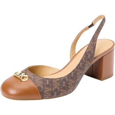 Michael Kors Perla Flex Toe Cap Pump Femme BRN/Luggage EU 39.5 - Publicité Michael Kors Perla Flex Toe Cap Pump Femme BRN/Luggage EU 39.5 - Publicité
