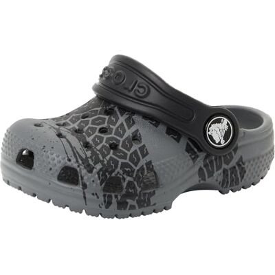 Crocs Unisexe Enfant Classic Tire Print Clog K Sabots, Slate Grey, 28/29 EU - Publicité Crocs Unisexe Enfant Classic Tire Print Clog K Sabots, Slate Grey, 28/29 EU - Publicité