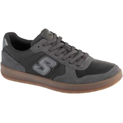 Skechers Baskets pour Homme, Chaussures de Sport, Noir, 41 EU - Publicité Skechers Baskets pour Homme, Chaussures de Sport, Noir, 41 EU - Publicité