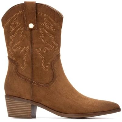 XTI Femme Botte, Camel, 39 EU - Publicité XTI Femme Botte, Camel, 39 EU - Publicité