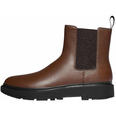 Fitflop SKANDI Bottines Chelsea en cuir pour homme, marron moka, 45 EU, mokka, 45 EU - Publicité Fitflop SKANDI Bottines Chelsea en cuir pour homme, marron moka, 45 EU, mokka, 45 EU - Publicité
