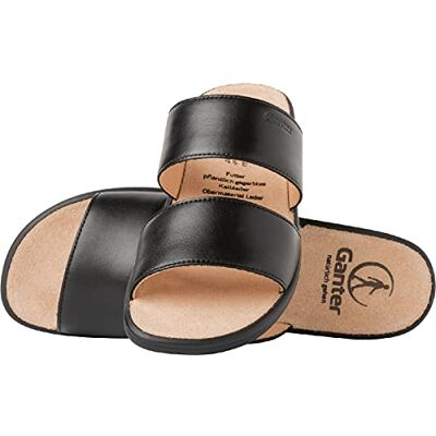 Ganter SONNICA, Weite E, Chaussures de Claquettes femme, Noir (schwarz 0100), 38,5 - Publicité Ganter SONNICA, Weite E, Chaussures de Claquettes femme, Noir (schwarz 0100), 38,5 - Publicité