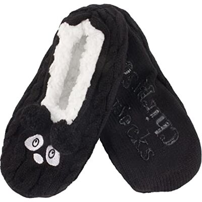 BambooMN Chaussons pour adulte super doux, chauds et confortables avec doublure antidérapante, 1 paire de panda, 39/40 EU - Publicité BambooMN Chaussons pour adulte super doux, chauds et confortables avec doublure antidérapante, 1 paire de panda, 39/40 EU - Publicité