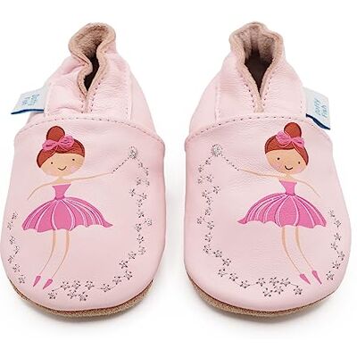 Dotty Fish Chaussures Bébé Premiers Pas Cuir Souple Ballerine 6-12 Mois - Publicité Dotty Fish Chaussures Bébé Premiers Pas Cuir Souple Ballerine 6-12 Mois - Publicité