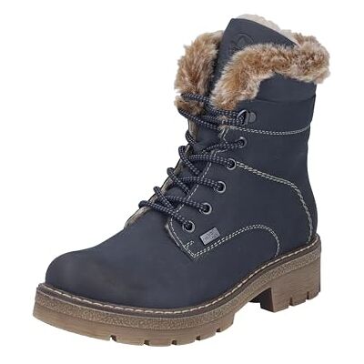 Rieker Bottes à lacets Y8140 pour femme Bleu Pointure 39 EU, bleu, 39 EU - Publicité Rieker Bottes à lacets Y8140 pour femme Bleu Pointure 39 EU, bleu, 39 EU - Publicité