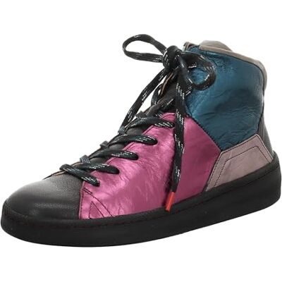 Think! Femme Kumi Basket, Noir Combi 0010, 38 EU Étroit - Publicité Think! Femme Kumi Basket, Noir Combi 0010, 38 EU Étroit - Publicité