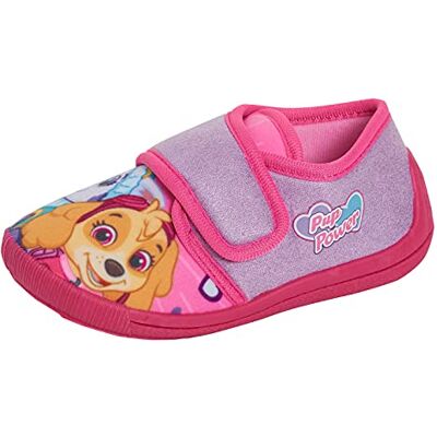 Paw Patrol Skye Everest Chaussons antidérapants pour fille Fixation facile, Rose lilas., 27 EU - Publicité Paw Patrol Skye Everest Chaussons antidérapants pour fille Fixation facile, Rose lilas., 27 EU - Publicité