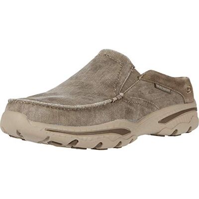 Skechers Men's Creston-Slip on Canvas Loafer, Khaki, 8.5 Medium US - Publicité Skechers Men's Creston-Slip on Canvas Loafer, Khaki, 8.5 Medium US - Publicité