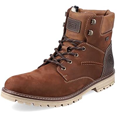 Rieker Homme Bottines F3613, Monsieur Bottines à Lacets,Hydrofuge,riekerTEX,Chukka Boot,Bottes Courtes,Bottes à Lacets,Marron (Braun / 22),43 EU / 9 UK - Publicité Rieker Homme Bottines F3613, Monsieur Bottines à Lacets,Hydrofuge,riekerTEX,Chukka Boot,Bottes Courtes,Bottes à Lacets,Marron (Braun / 22),43 EU / 9 UK - Publicité