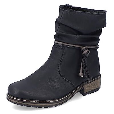 Rieker femme Bottines Z6893, dame Bottines,bottillons,fourrée,bottes,botte,demi-botte,chaussure de transition,noir (schwarz / 00),37 EU / 4 UK - Publicité Rieker femme Bottines Z6893, dame Bottines,bottillons,fourrée,bottes,botte,demi-botte,chaussure de transition,noir (schwarz / 00),37 EU / 4 UK - Publicité