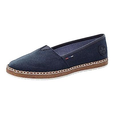 Rieker Femme Espadrilles , Dame Chaussures Plates,Chaussures Basses,Chaussures d'été,Slipper,tressés,maritimes,Bleu (Blau / 14),42 EU / 8 UK - Publicité Rieker Femme Espadrilles , Dame Chaussures Plates,Chaussures Basses,Chaussures d'été,Slipper,tressés,maritimes,Bleu (Blau / 14),42 EU / 8 UK - Publicité