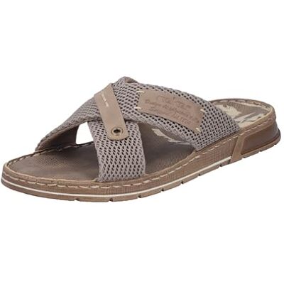 Rieker Mules pour Homme 21239, Beige, 45 EU - Publicité Rieker Mules pour Homme 21239, Beige, 45 EU - Publicité