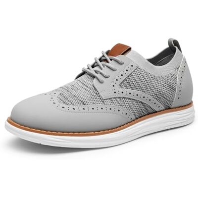 Bruno Marc Chaussure Homme Ville Respirante et Légère Chaussures Oxfords pour Hommes Confortables pour Décontractées et Semi-Formelles,Size 44.5,Gris,SBOX2408M - Publicité Bruno Marc Chaussure Homme Ville Respirante et Légère Chaussures Oxfords pour Hommes Confortables pour Décontractées et Semi-Formelles,Size 44.5,Gris,SBOX2408M - Publicité