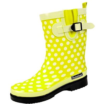 Bockstiegel Bottes en caoutchouc pour femme Avec manchette et semelle intérieure profilée 39 jaune - Publicité Bockstiegel Bottes en caoutchouc pour femme Avec manchette et semelle intérieure profilée 39 jaune - Publicité