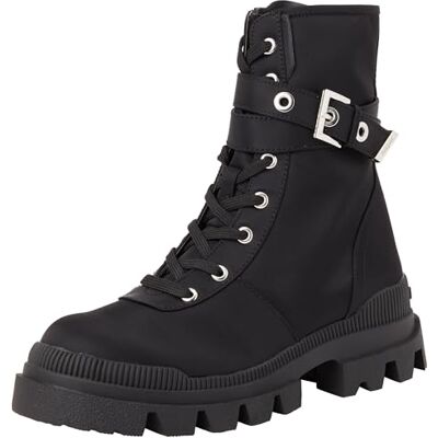 Desigual 4 bottes en nylon pour femme, moyennes, mode, noir, 38 EU, Noir, 38 EU - Publicité Desigual 4 bottes en nylon pour femme, moyennes, mode, noir, 38 EU, Noir, 38 EU - Publicité