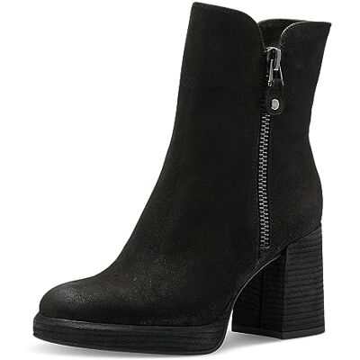 MARCO TOZZI Femme 008 Bottines à Talons, Black Nubuck, 40 EU - Publicité MARCO TOZZI Femme 008 Bottines à Talons, Black Nubuck, 40 EU - Publicité